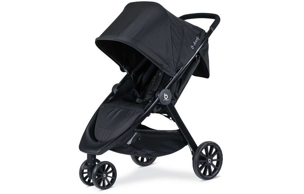 Britax B-Lively Single Stroller In CoolFlow Teal