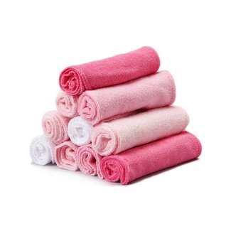 Spasilk Spasilk Baby Washcloth In Pink