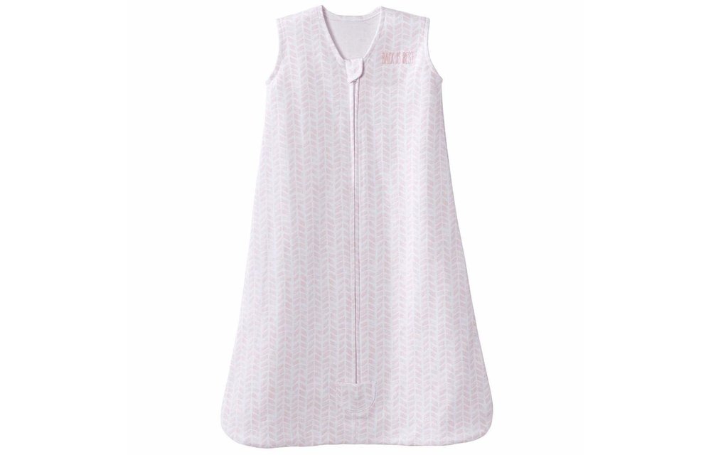 CLOSEOUT!! Halo Sleepsack 100% Cotton Chevron Blush Size MD