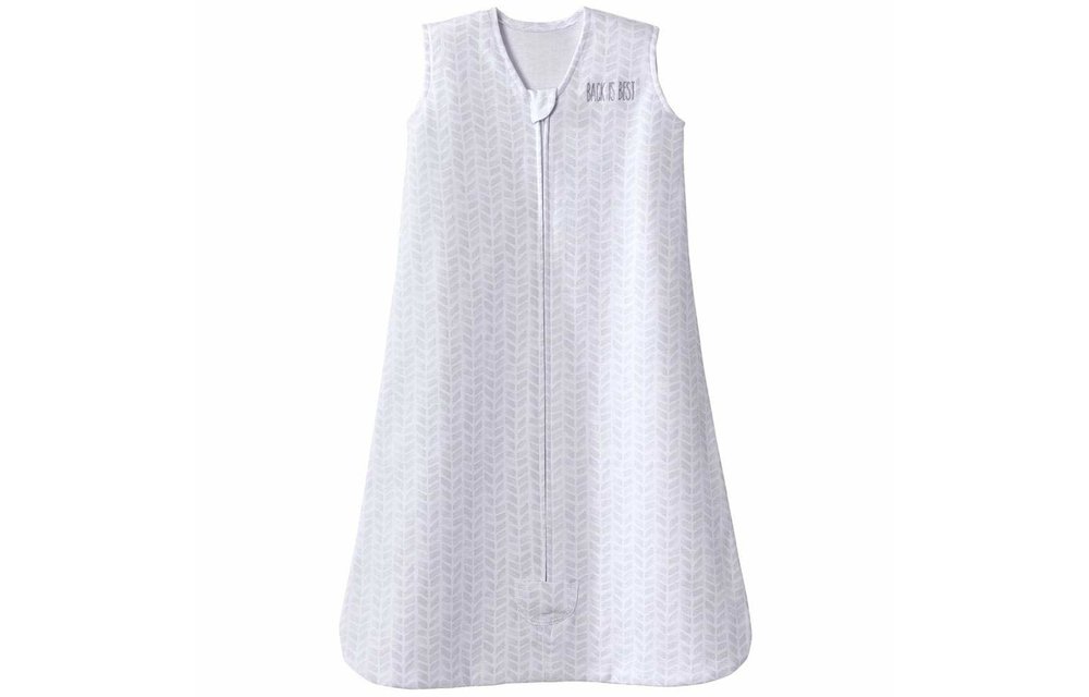 CLOSEOUT!! Halo Sleepsack 100% Cotton Chevron Grey Size MD