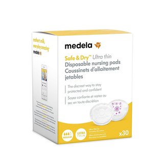 Medela Medela Safe & Dry Ultra Thin Disposable Nursing Pads - 30