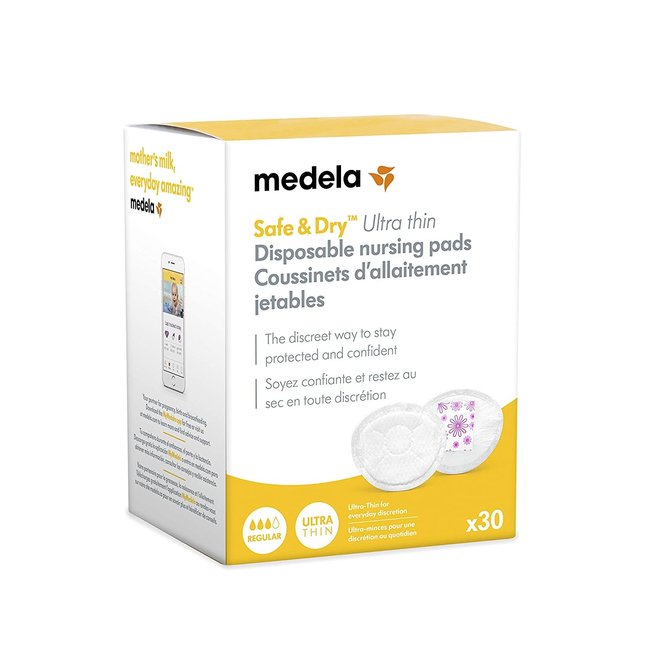 Medela Safe & Dry Ultra Thin Disposable Nursing Pads - 30