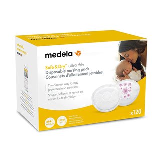 Medela Medela Safe & Dry Ultra Thin Disposable Nursing Pads - 120