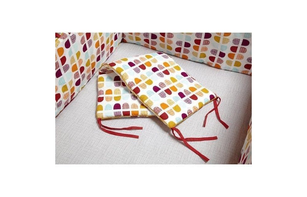 Mamas And Papas 4 Piece Bumper In Patternology