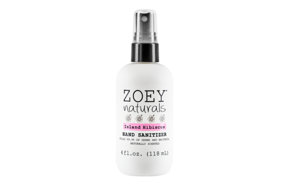 Zoey Naturals Hand Sanitizer In Island Hibiscus (4 Oz)