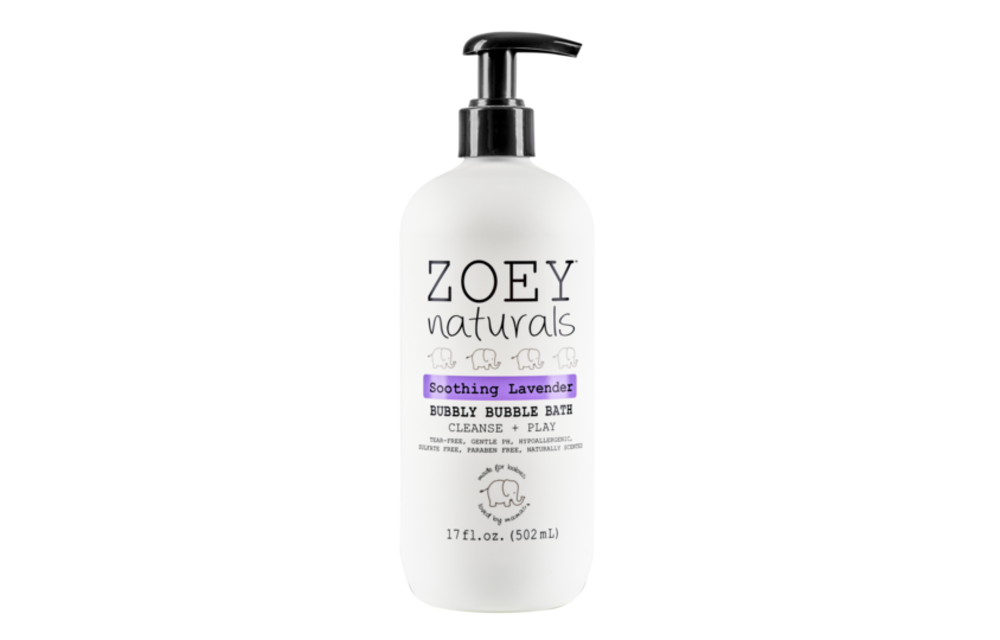 Zoey Naturals Soothing Lavender Bubbly Bubble Bath (17 Oz)