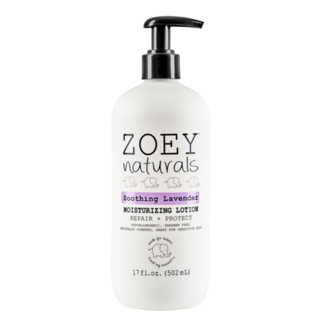 Zoey Naturals Soothing Lavender Lotion (17 Oz)