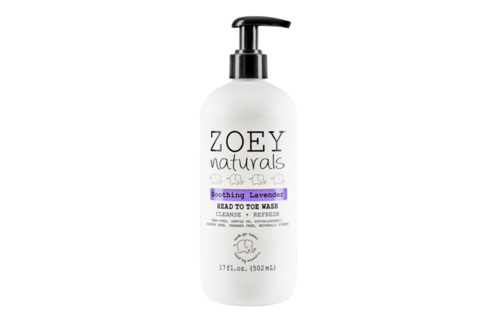 Zoey Naturals Soothing Lavender Wash (17 Oz)