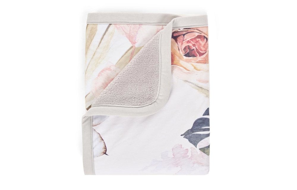Oilo Blanket In Vintage Bloom