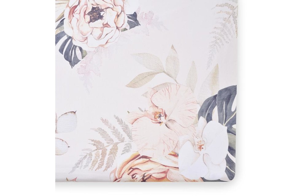 Oilo Crib Sheet In Vintage Bloom (Jersey Fabric)