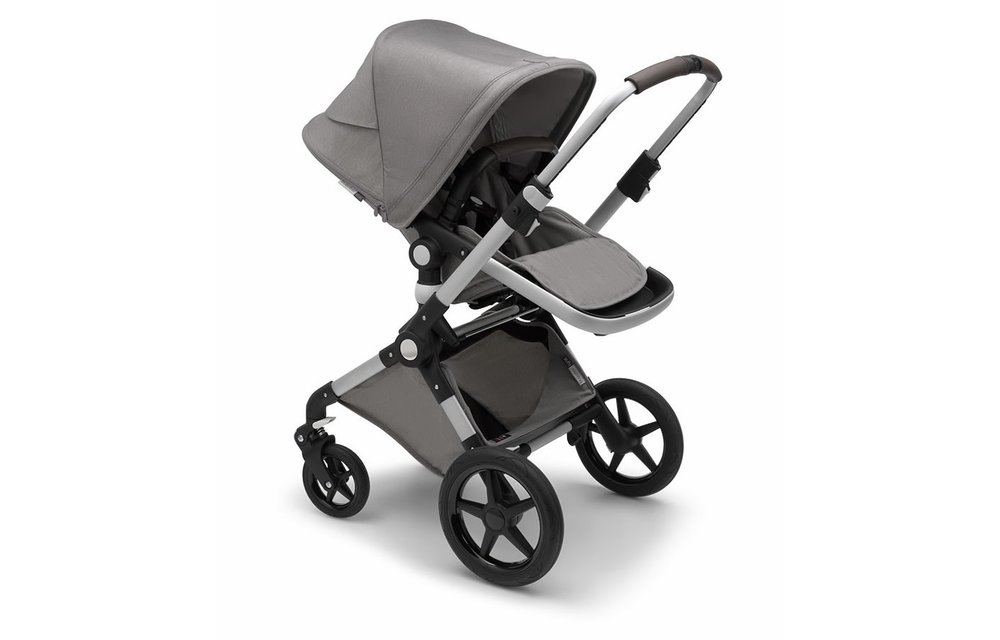 Bugaboo Lynx Mineral Complete Stroller Alum/Light Grey