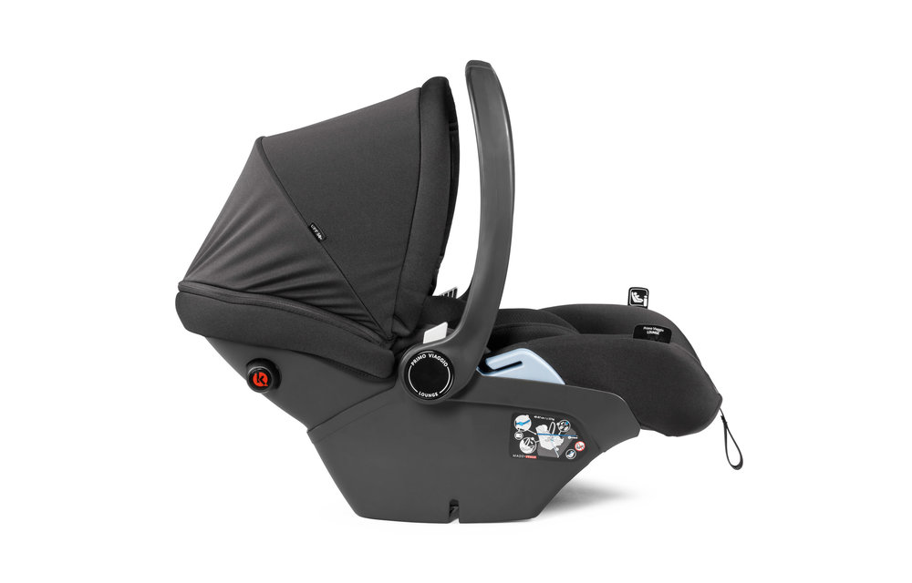 Peg Perego Primo Viaggio Nido Lounge (RECLINES) 4-35 In Onyx-Black