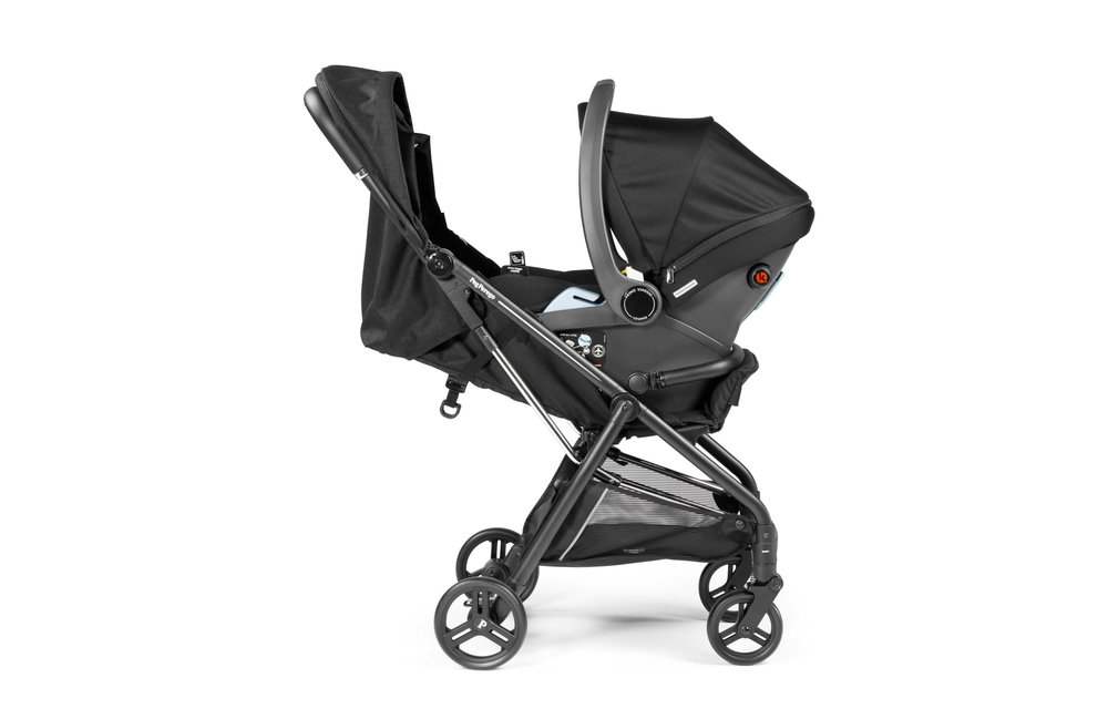 Peg Perego Primo Viaggio Nido Lounge (RECLINES) 4-35 In Onyx-Black