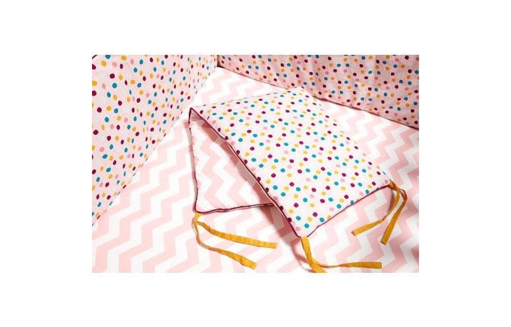 Mamas And Papas 4 Piece Bumper In Pippop