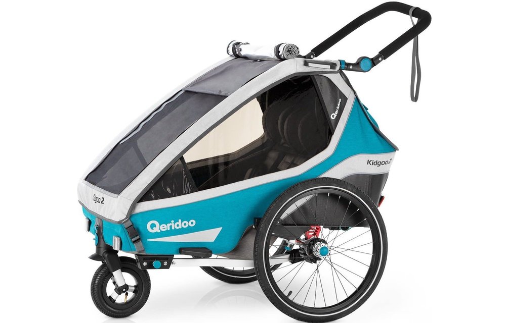 Qeridoo Kidgoo2 Petrol Stroller-Trailer