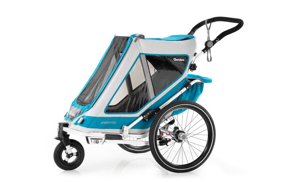 Qeridoo Speedkid2 Petrol Stroller-Trailer
