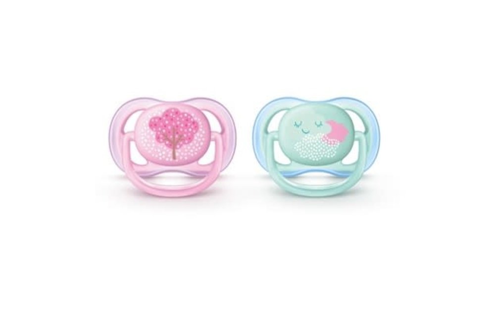 Philips Avent Air Pacifier 0-6 Month 2 Pk
