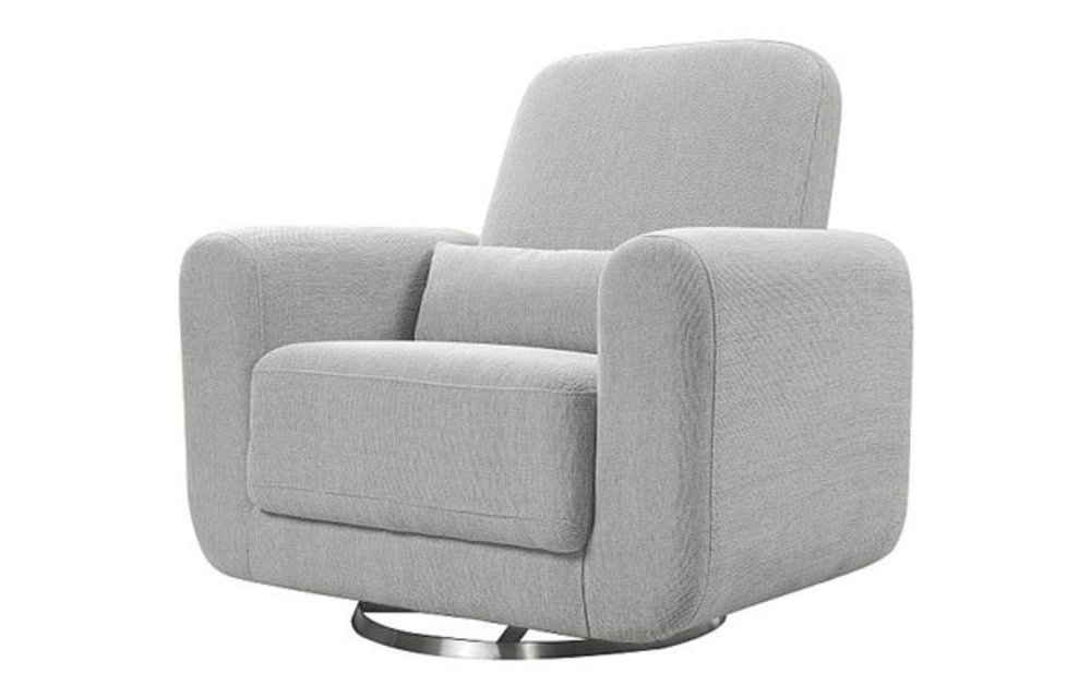 Baby Letto Tuba Glider In Winter Grey Weave