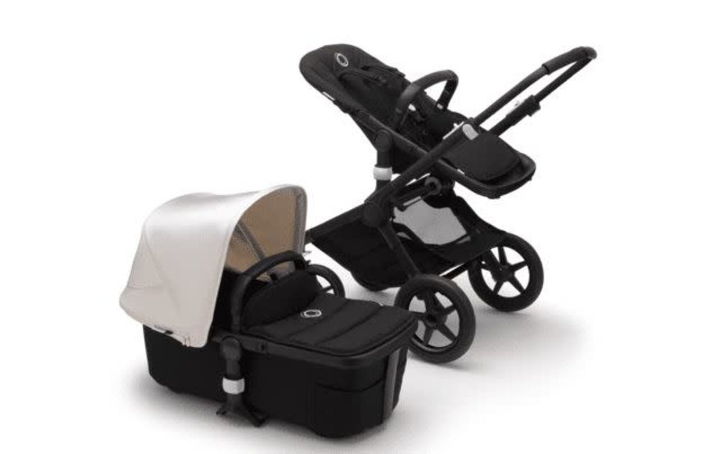 Bugaboo Fox2 Complete Stroller - Black/Black/Fresh White