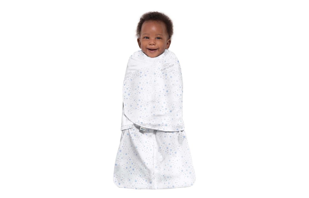 Halo Sleepsack 100% Cotton Midnight Moons Blue- Small