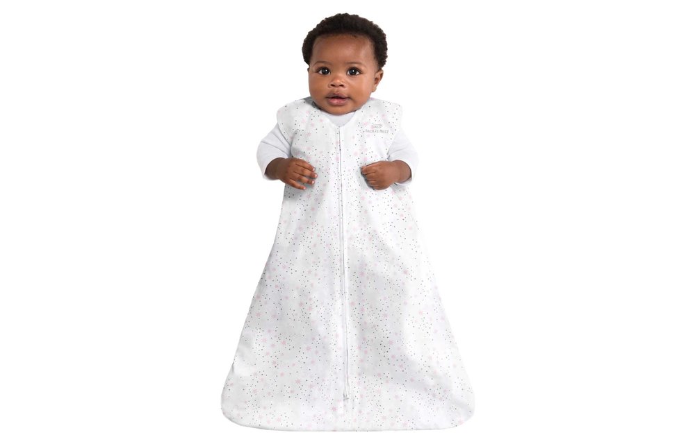 Halo Sleepsack 100% Cotton Midnight Moons Pink- Large