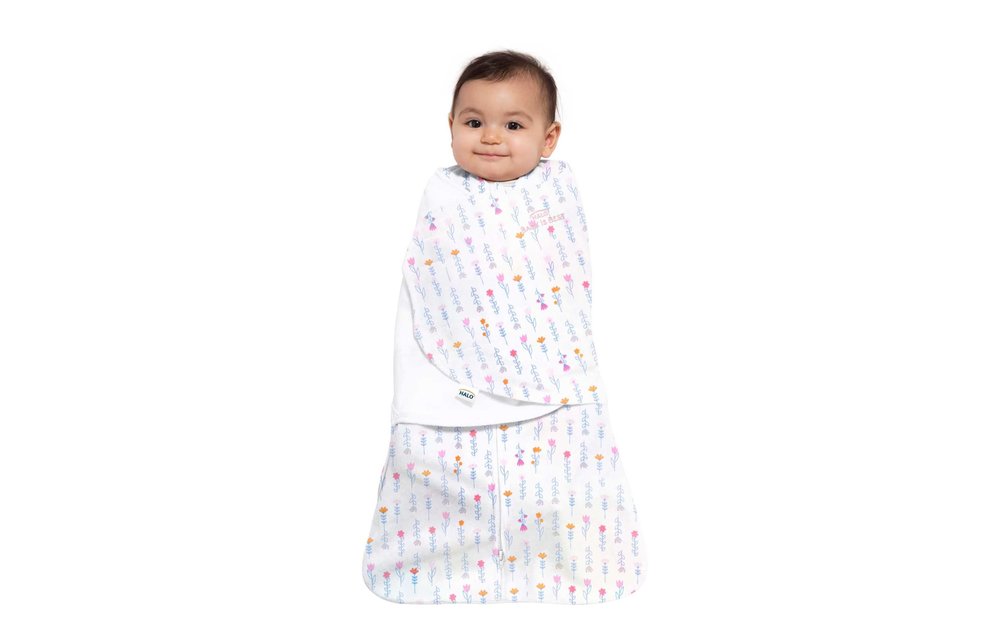Halo Sleepsack 100% Cotton Flower Garden- Small