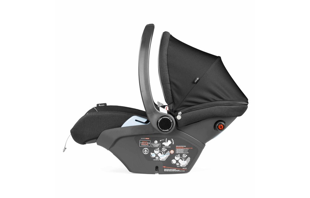 Peg Perego Primo Viaggio Nido Lounge 4-35 In Black Pearl