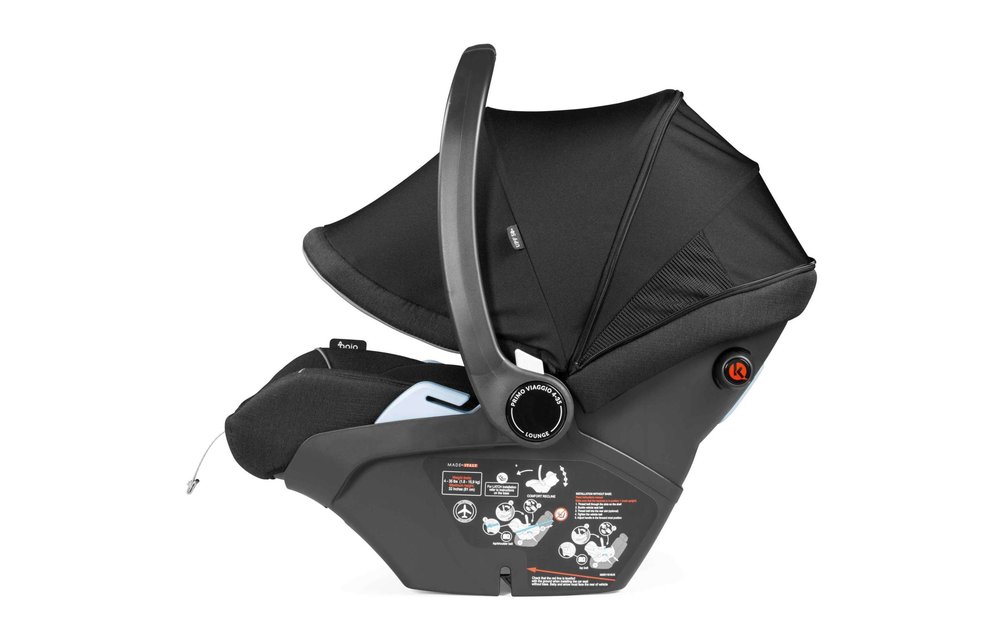 Peg Perego Primo Viaggio Nido Lounge 4-35 In Black Pearl