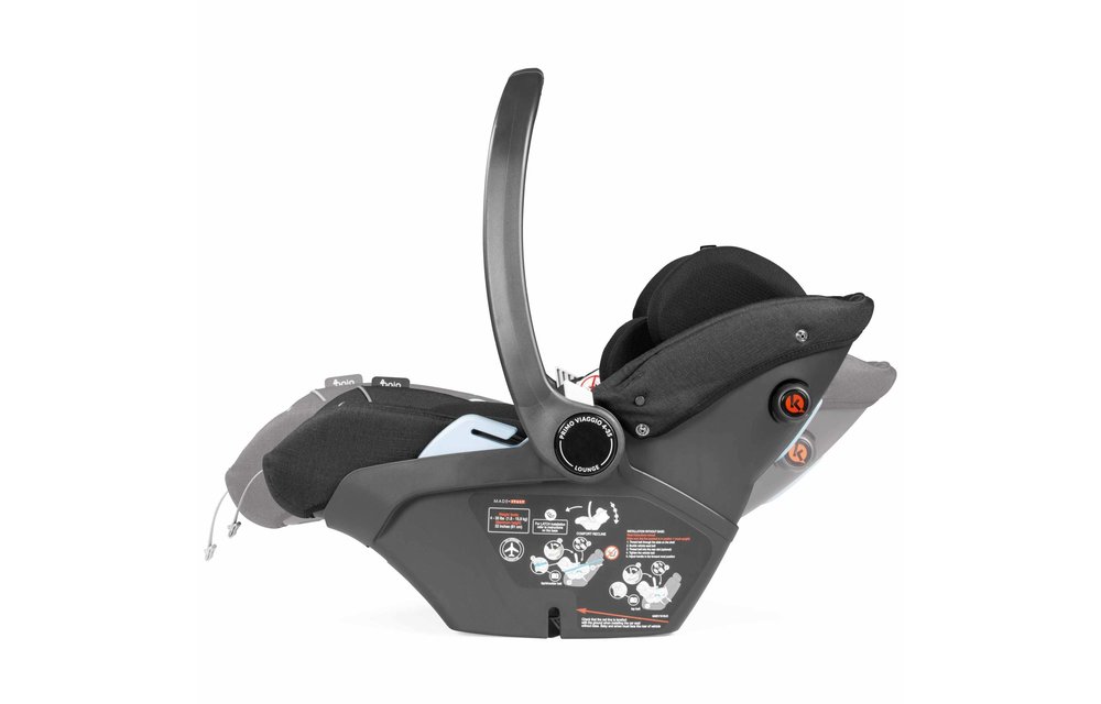 Peg Perego Primo Viaggio Nido Lounge 4-35 In Black Pearl