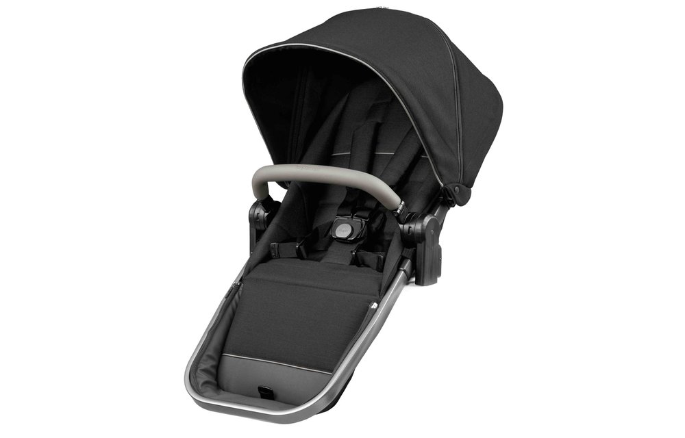 Peg Perego Z4 Second Seat Companion Seat In Black Pearl