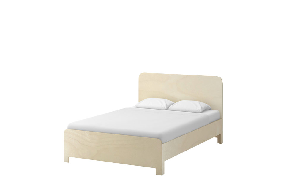 Duc Duc Juno Full Bed In Natural Birch