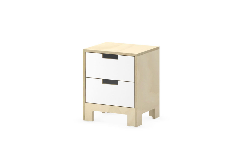 Duc Duc Juno Night Stand In Natural Birch