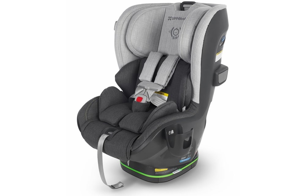 2020 UppaBaby Knox Convertible Car Seat In Jordan (Charcoal Melange With Citron Accent)