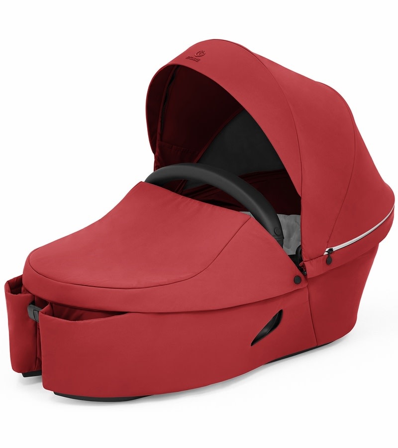 Stokke Stokke Xplory X Carry Cot In Ruby Red Mystrollers Com