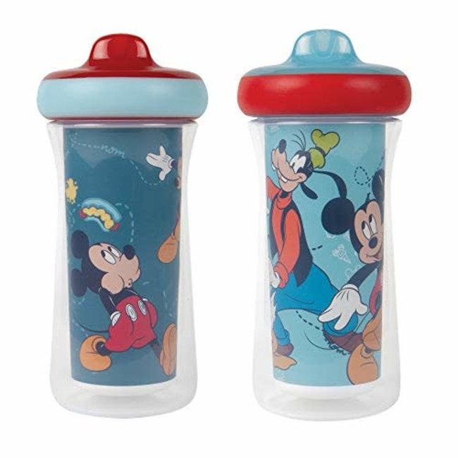 The First Year's Mickey Insulated 9 Oz Sippy Cups 2 PK