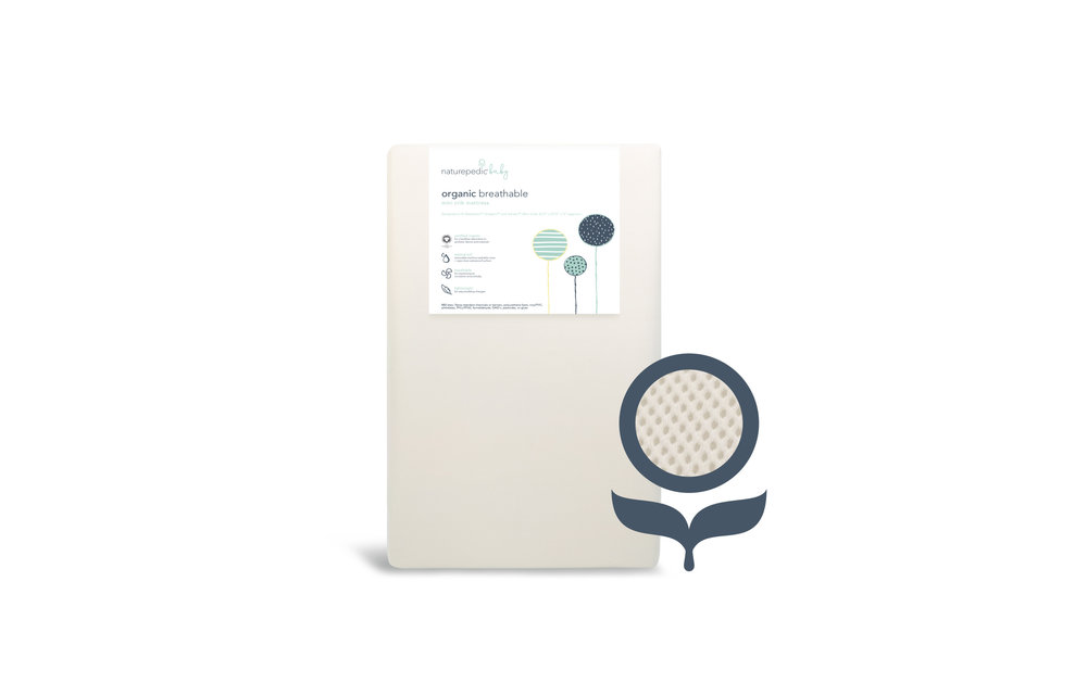 Naturepedic Organic Cotton Mini - Portacrib Mattress