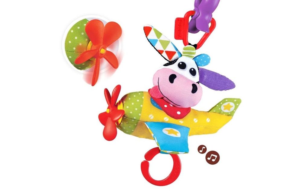Yookidoo Tap ‘N' Play Musical Plane Cow
