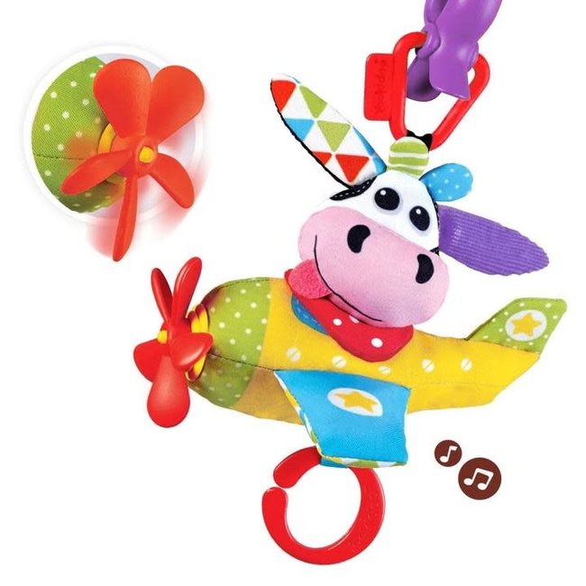 Yookidoo Tap â€˜N' Play Musical Plane Cow