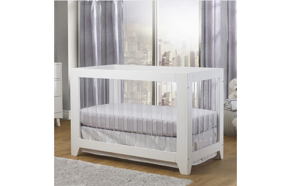Sorelle Soho Acrylic Crib With Lucite