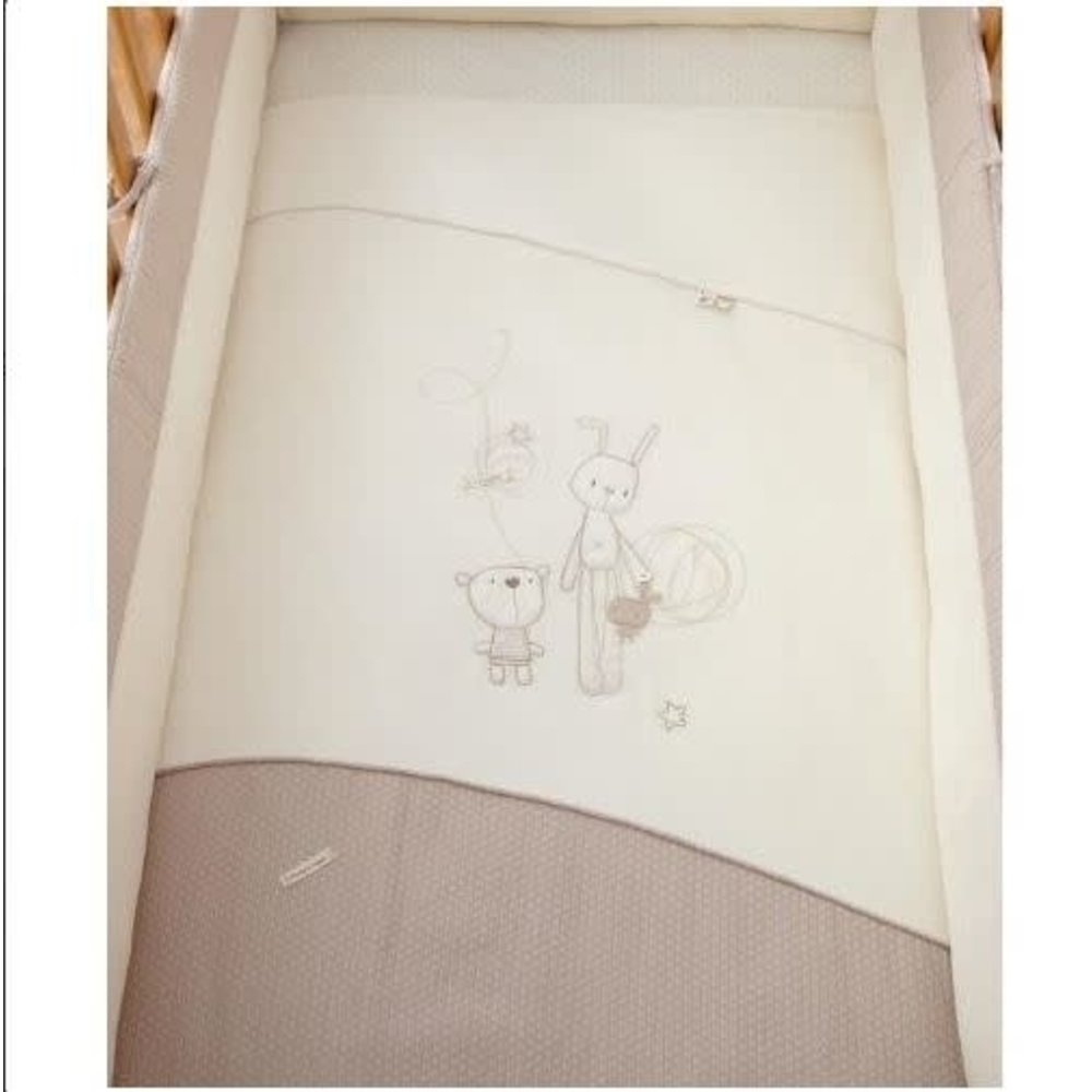 mamas and papas cot bed duvet set