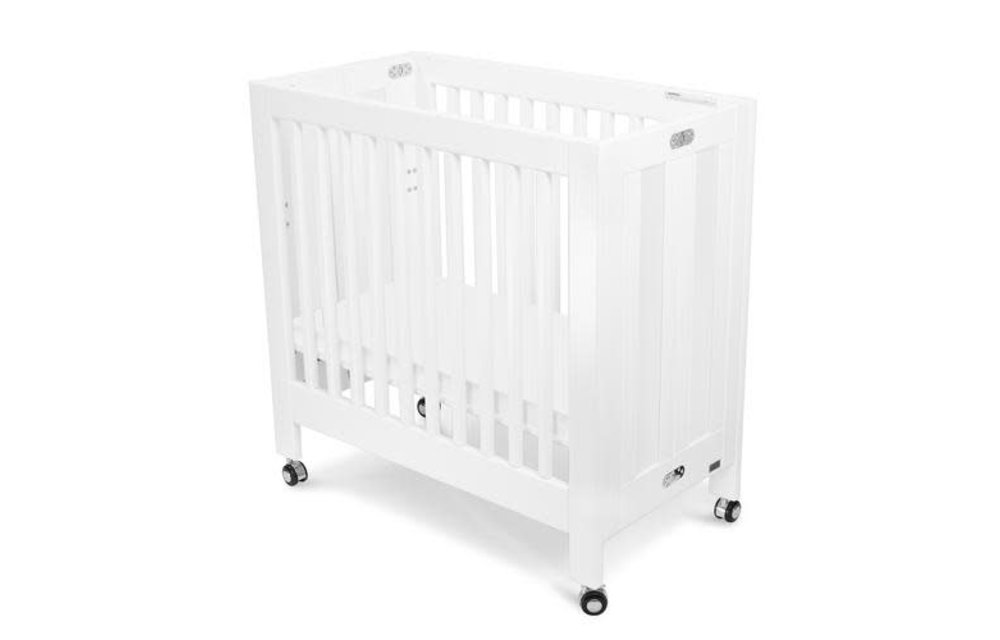 Melo Juvenile Cradle (Mini Portable) In All White