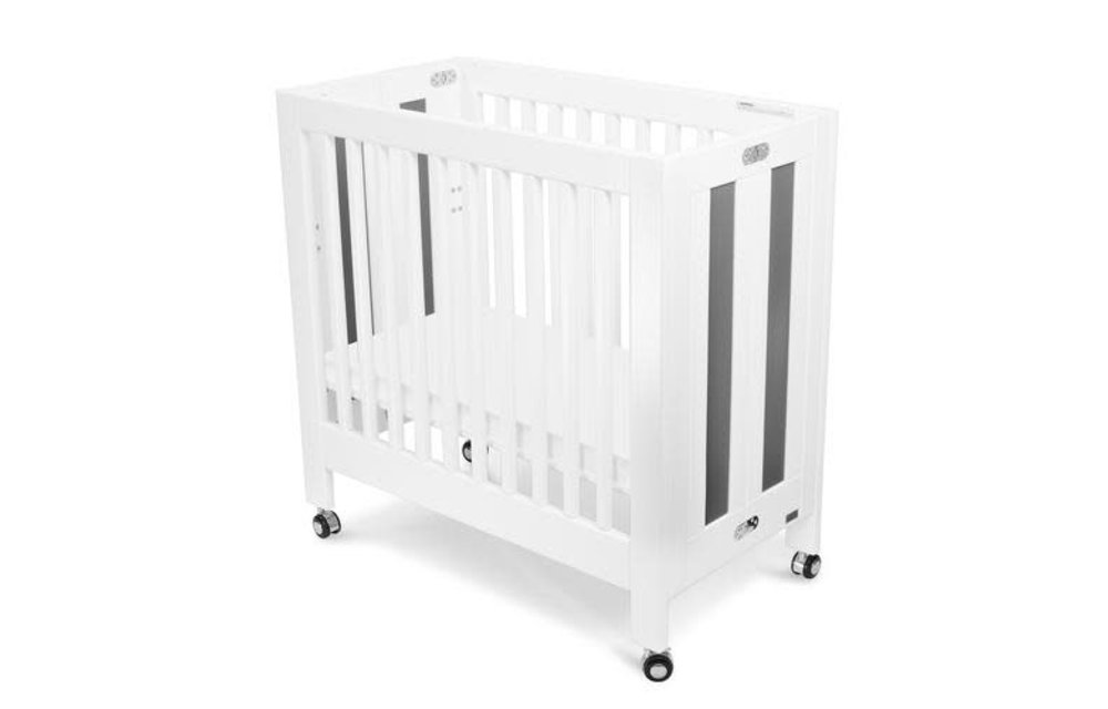Melo Juvenile Cradle In White With Gray