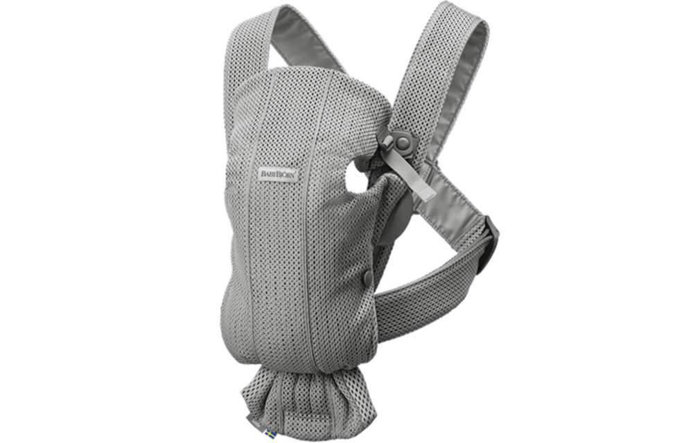 BABYBJORN Baby Carrier Mini 3D Mesh, In Gray