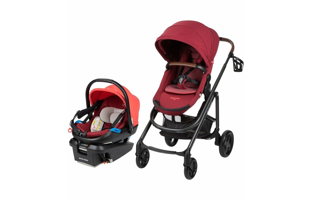 Maxi Cosi Tayla XP Travel System with Coral XP (Essential Red)