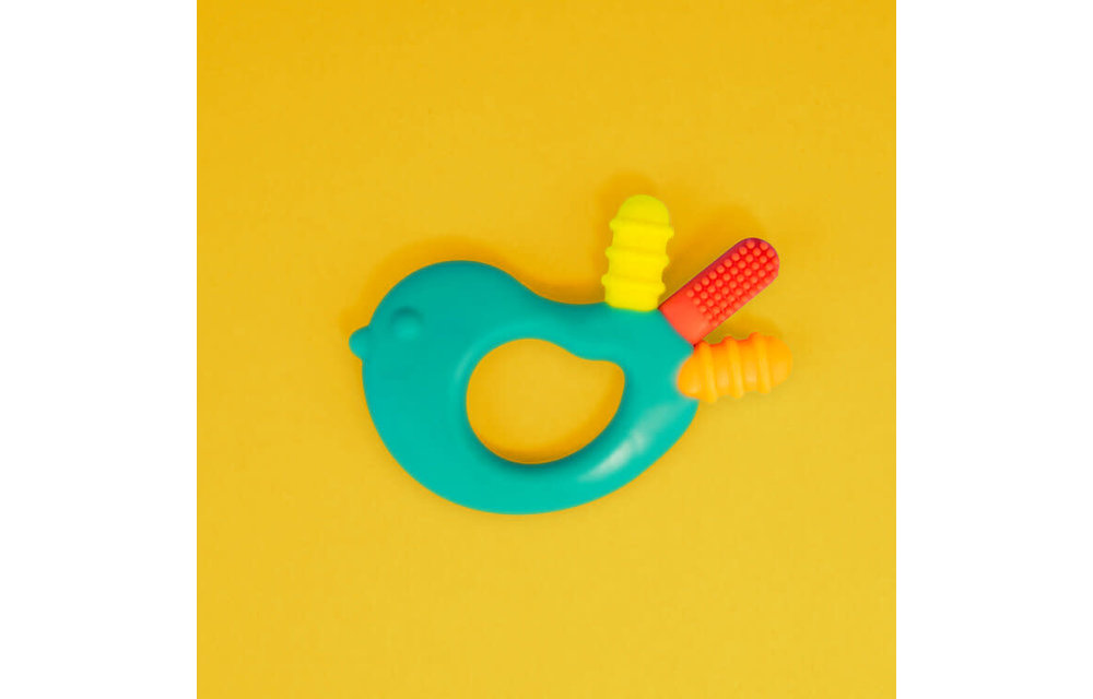 Sassy Silicone Bird Teether