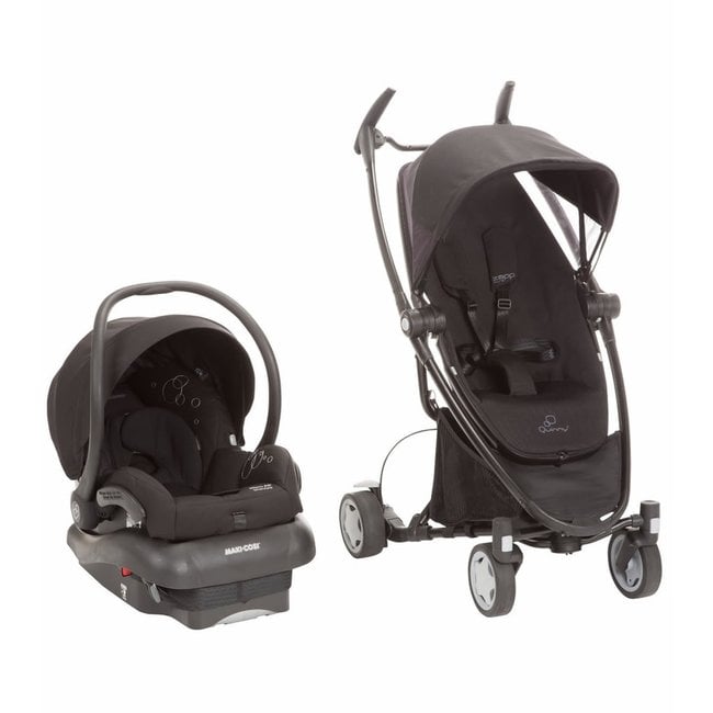 propeller Geletterdheid Bloedbad Quinny Zapp Xtra + Maxi-Cosi Mico AP Travel System - Black - MyStrollers.com