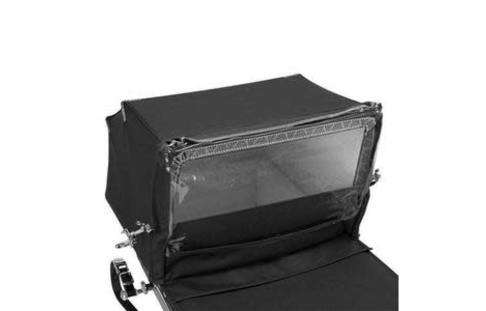 Silver Cross Balmoral Rain Canopy In Black