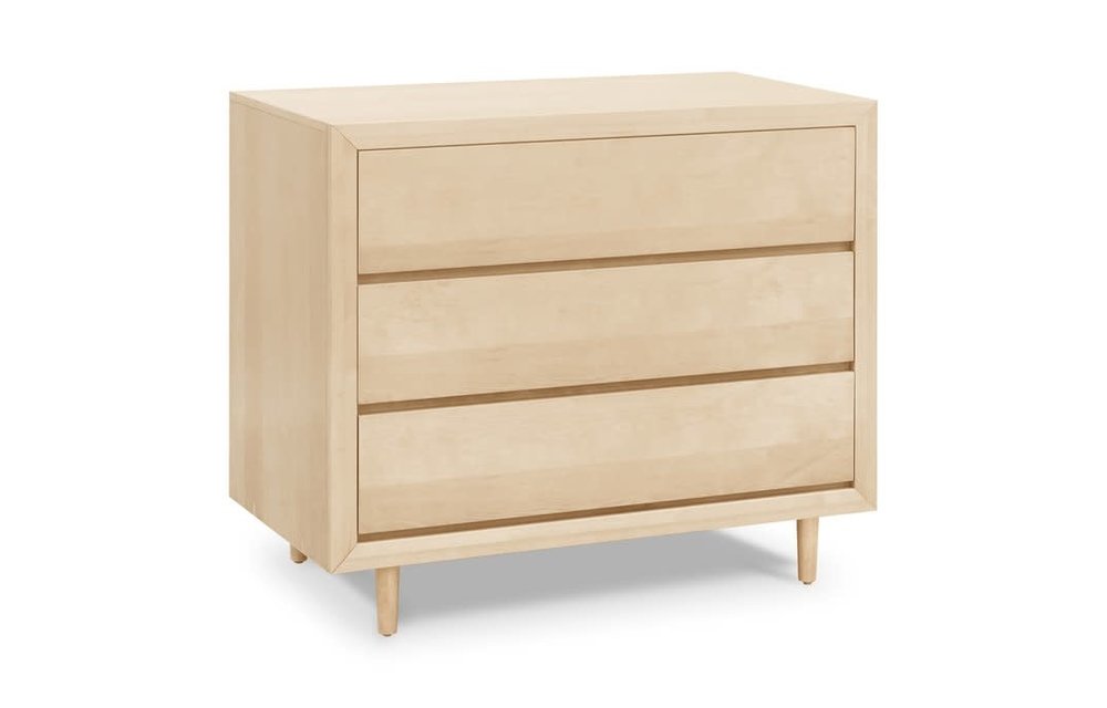 Ubabub Nifty 3 Drawer Dresser In Natural Birch