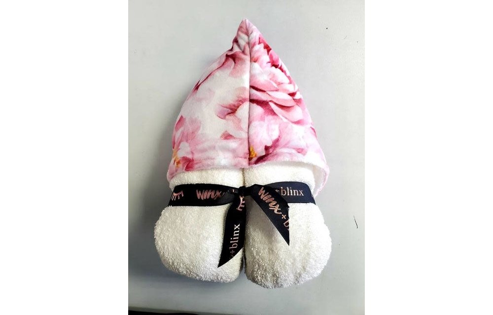 Winx + Blinx Hooded Towel In Floral