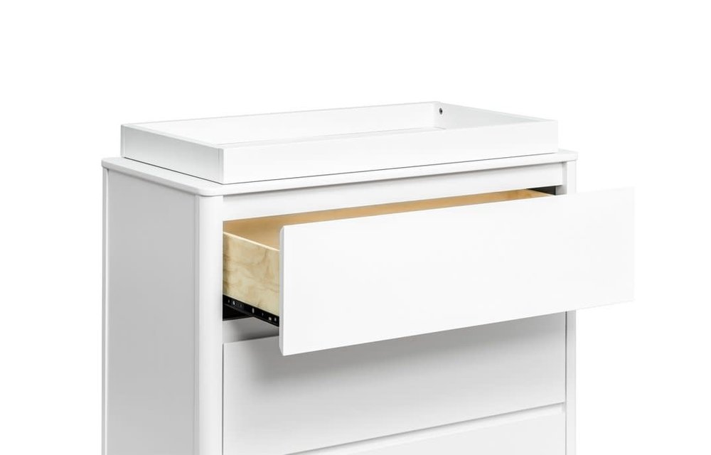 Baby Letto Bento 3 Drawer Changer Dresser In White